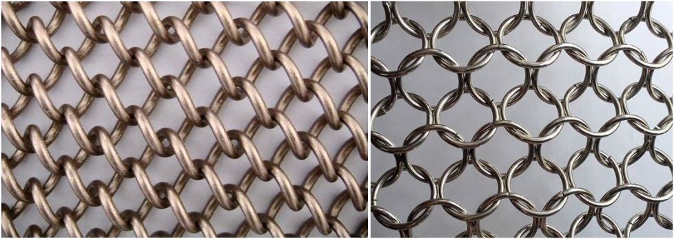 architecture metal curtain mesh